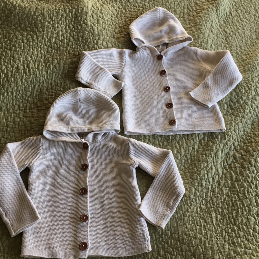 Two Available! Cream Knit Sweaters